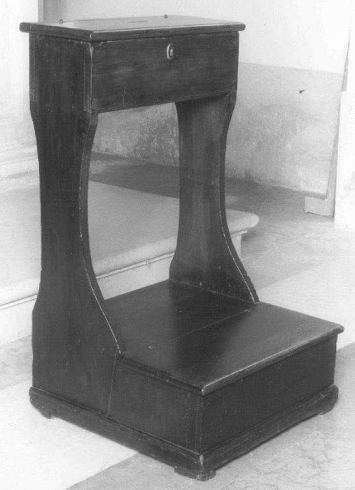 inginocchiatoio - ambito veneto (sec. XIX)