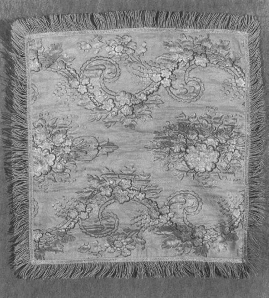 velo di calice, elemento d'insieme - ambito veneto (seconda metà sec. XIX)