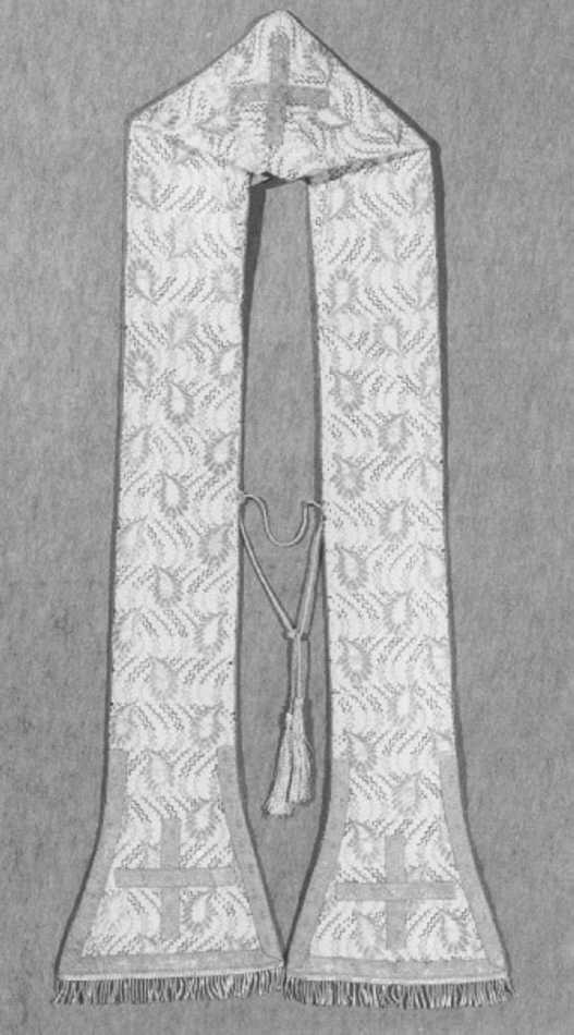 stola - ambito veneto (seconda metà sec. XVIII)