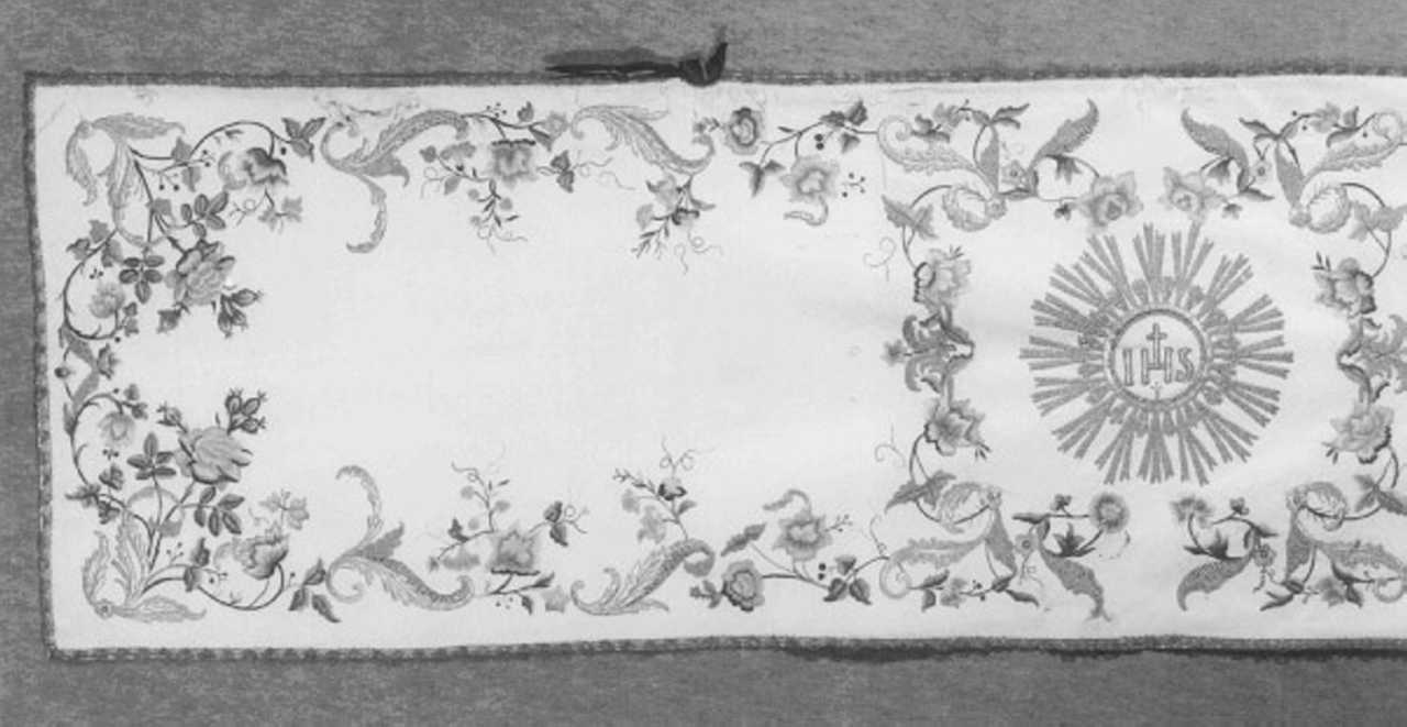 velo omerale - ambito veneto (seconda metà sec. XVIII)