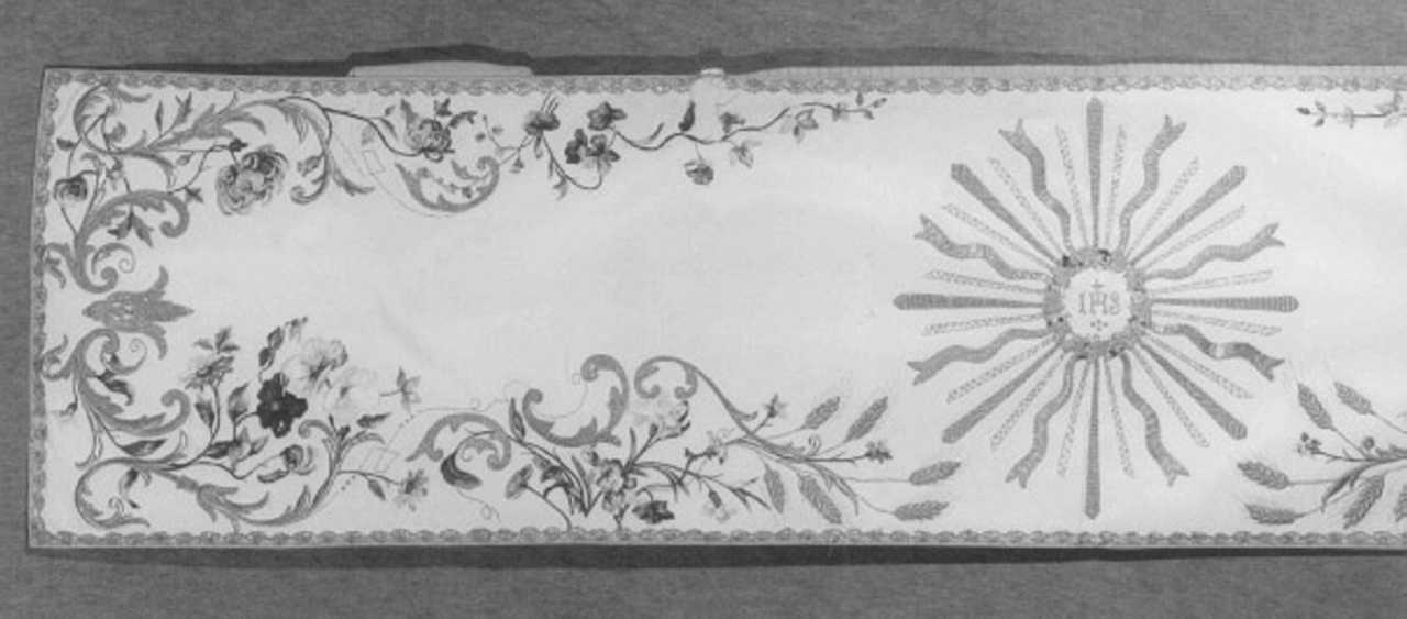 velo omerale - ambito veneto (seconda metà sec. XIX)