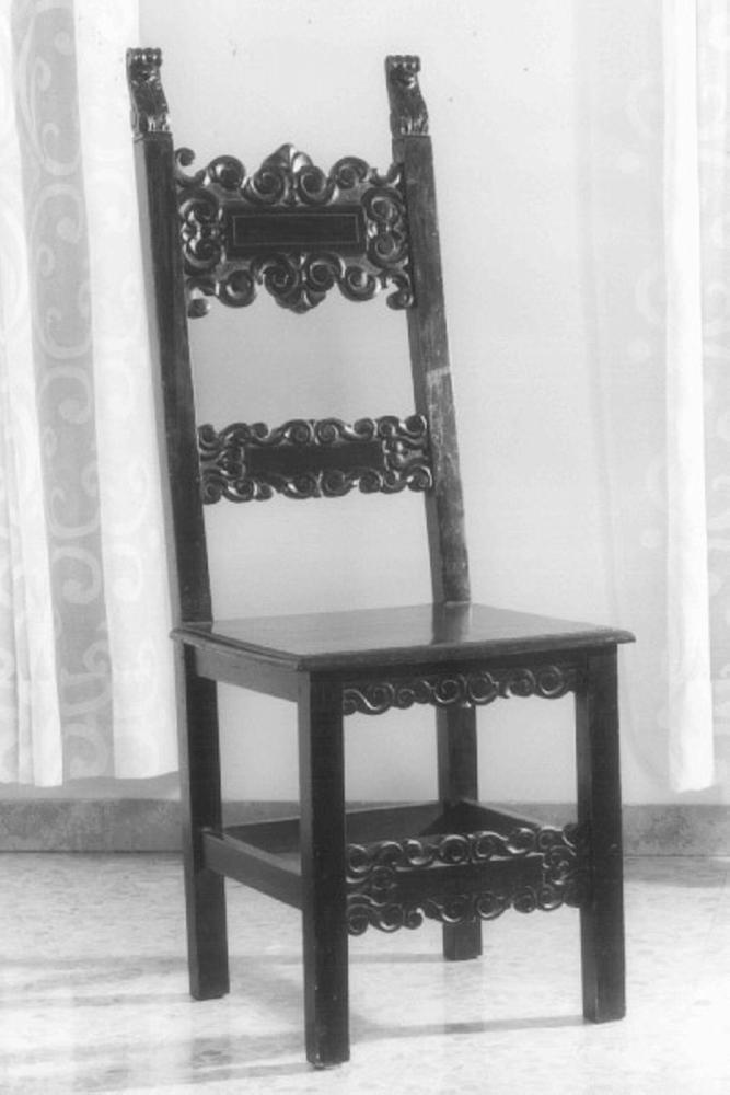 sedia - ambito veneto (sec. XIX)