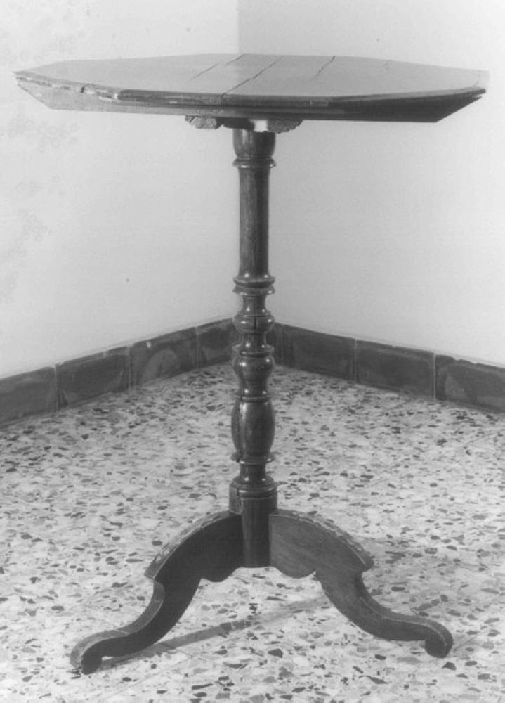 tavolino - ambito veneto (sec. XIX)