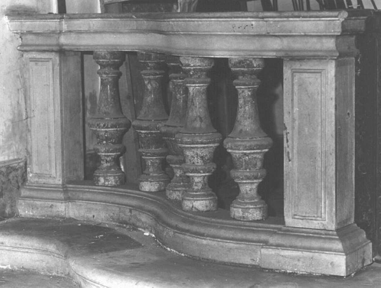 balaustrata - ambito veneto (sec. XVIII)