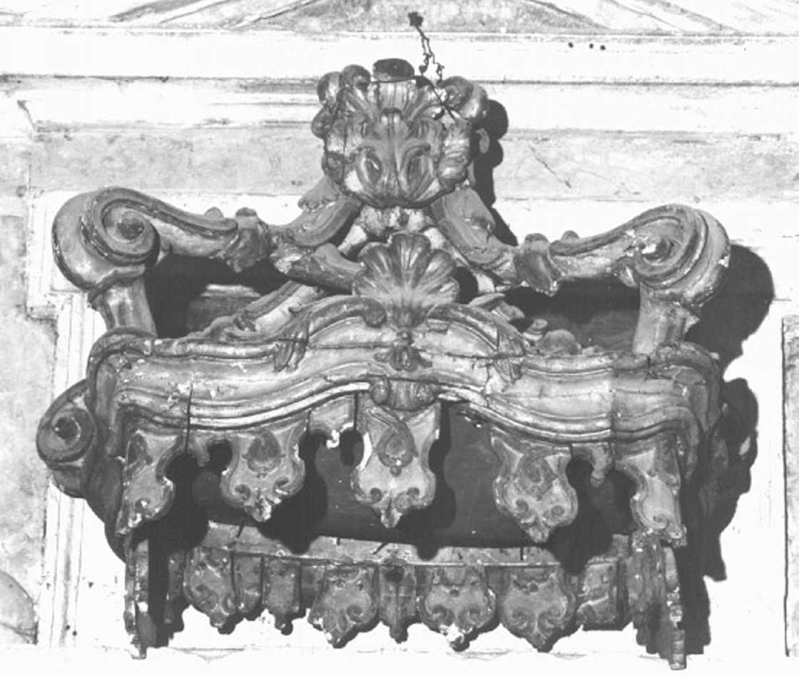 baldacchino d'altare - ambito veneto (prima metà sec. XVIII)