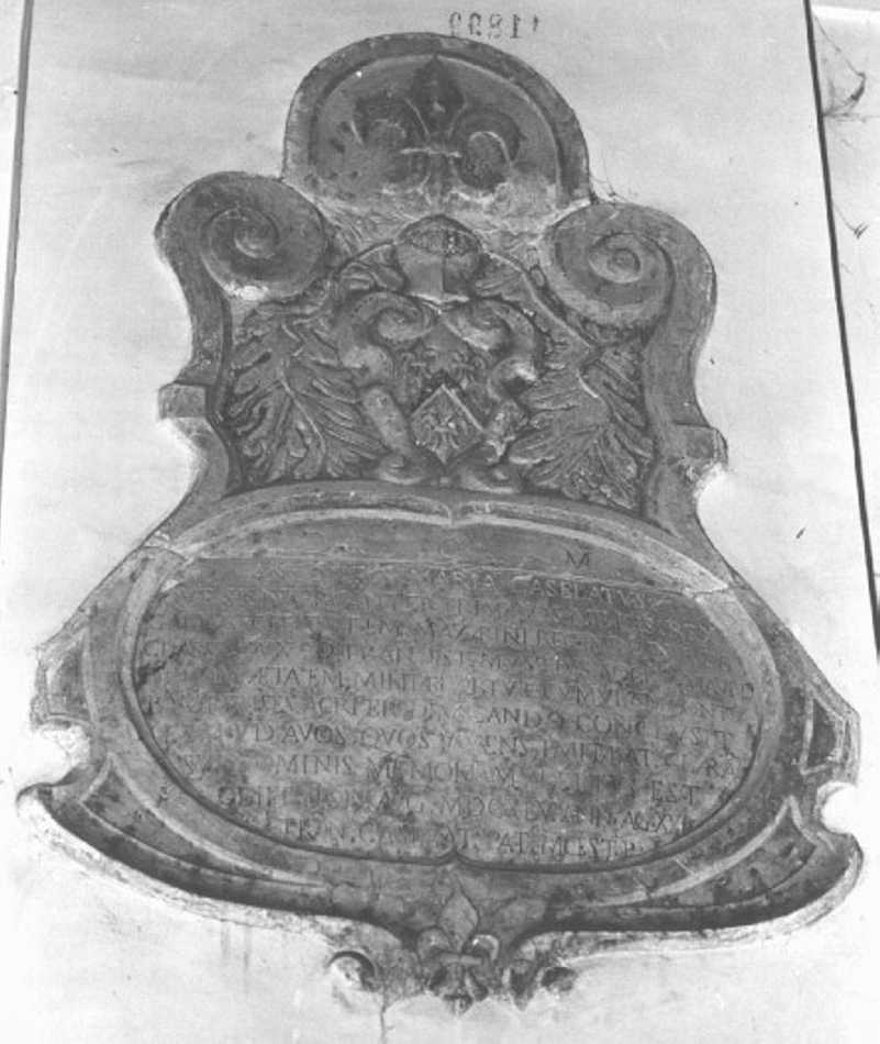 lapide - ambito veneto (sec. XVII)