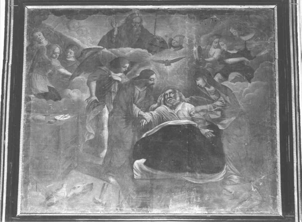 morte di San Giuseppe (dipinto) - ambito veneto (prima metà sec. XVII)