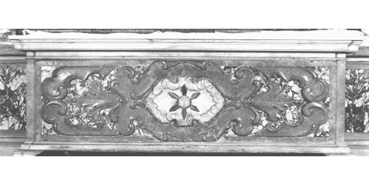 Cristo crocifisso (paliotto) - ambito veneto (seconda metà sec. XVII)