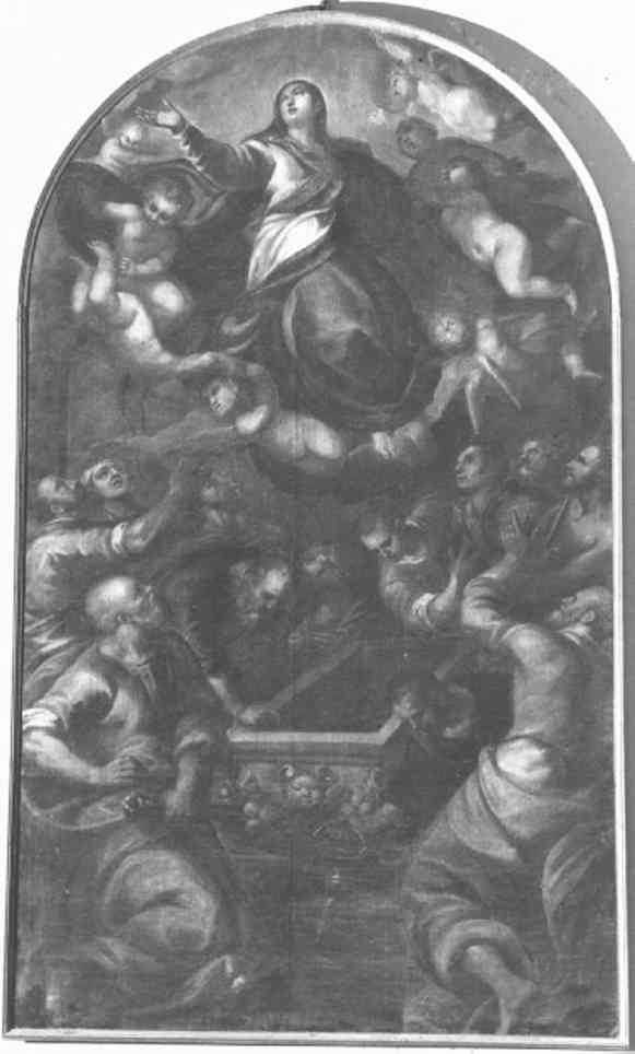 assunzione della Madonna (dipinto) di Michieli Andrea detto Andrea Vicentino (attribuito) (inizio sec. XVII)