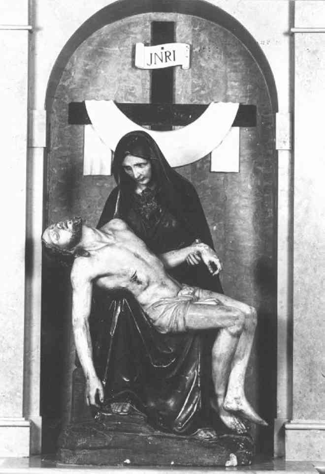 Pietà (statua) - ambito veneto (metà sec. XVI)