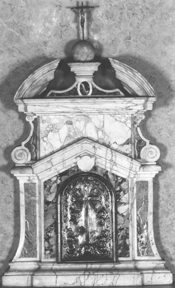 tabernacolo - a tempietto - ambito veneto (inizio sec. XX)