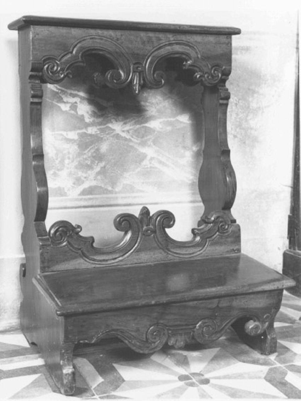 inginocchiatoio, serie - ambito veneto (secc. XIX/ XX)