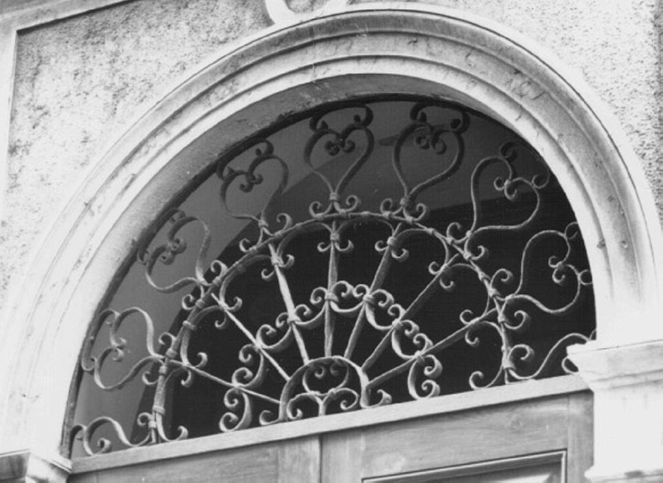 inferriata - ambito veneto (sec. XIX)