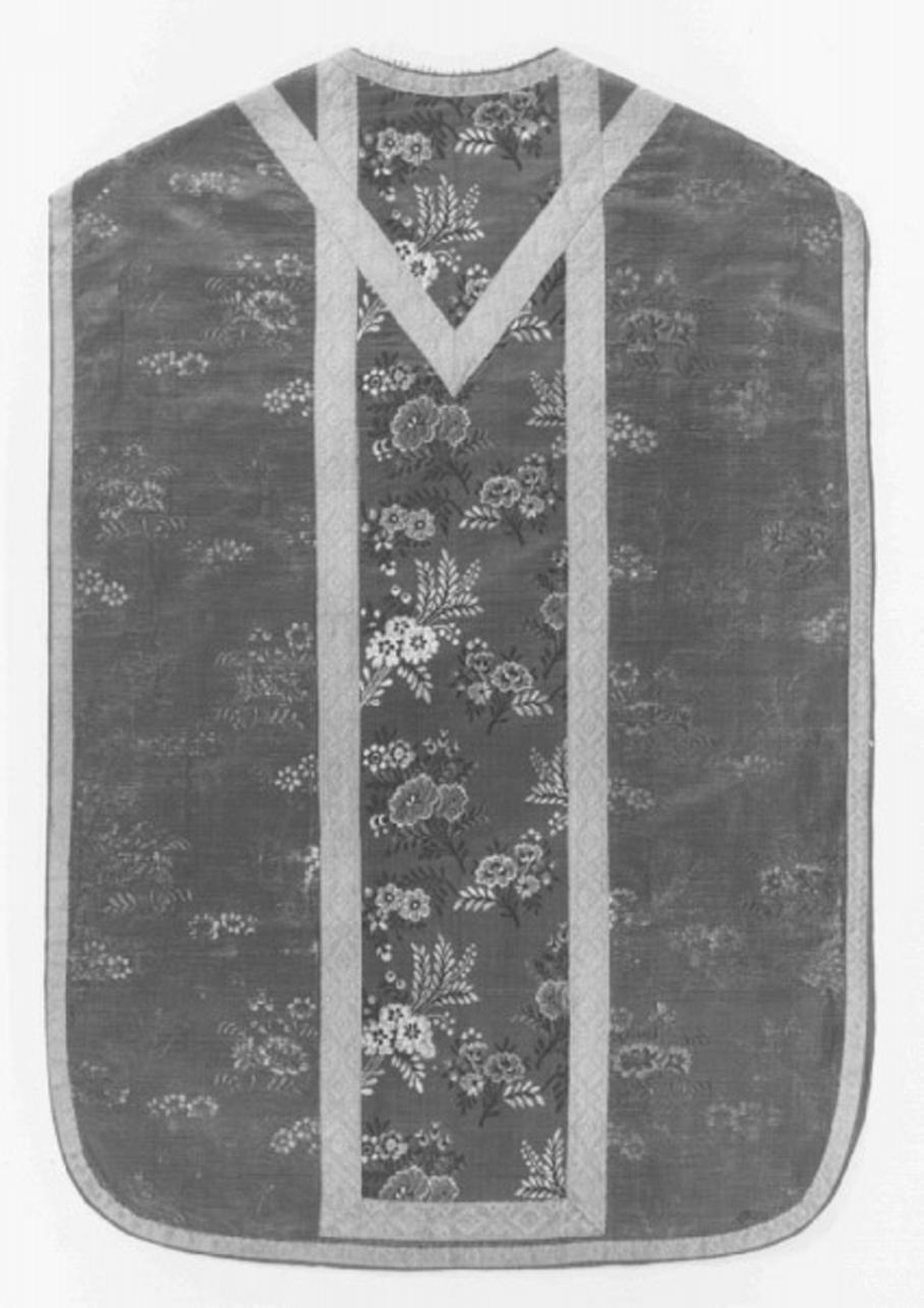 paramento liturgico - ambito veneto (terzo quarto sec. XVIII)