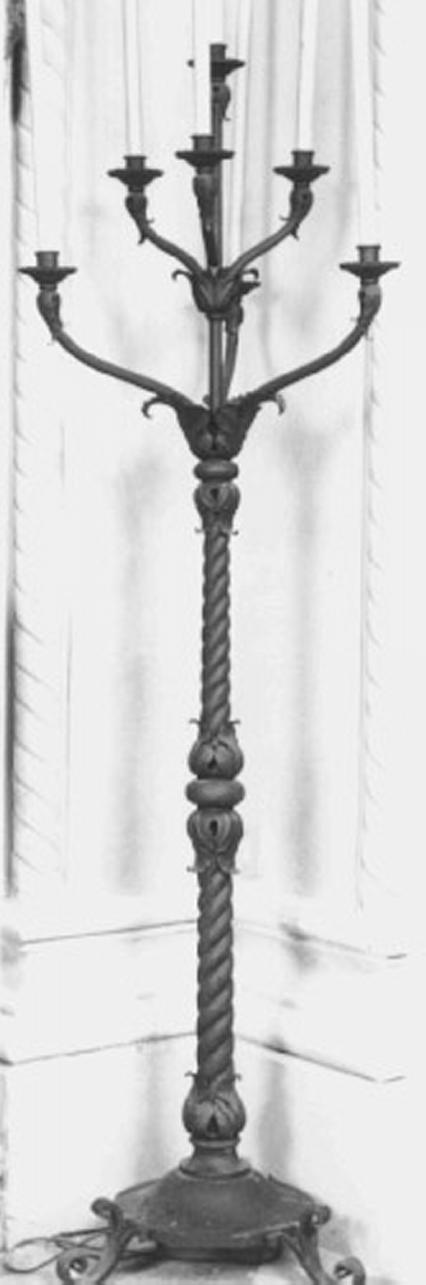 candelabro, serie - ambito veneto (sec. XX)