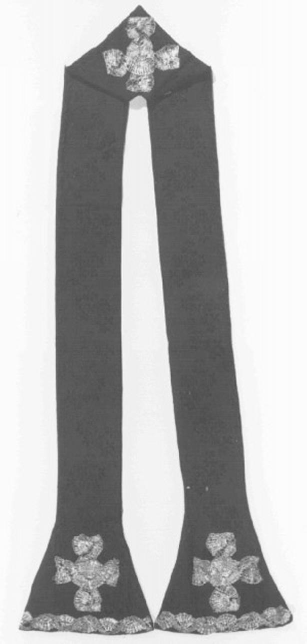 paramento liturgico - ambito veneto (prima metà sec. XIX)