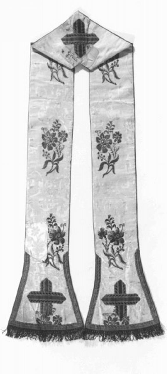 paramento liturgico - ambito veneto (ultimo quarto sec. XVIII)
