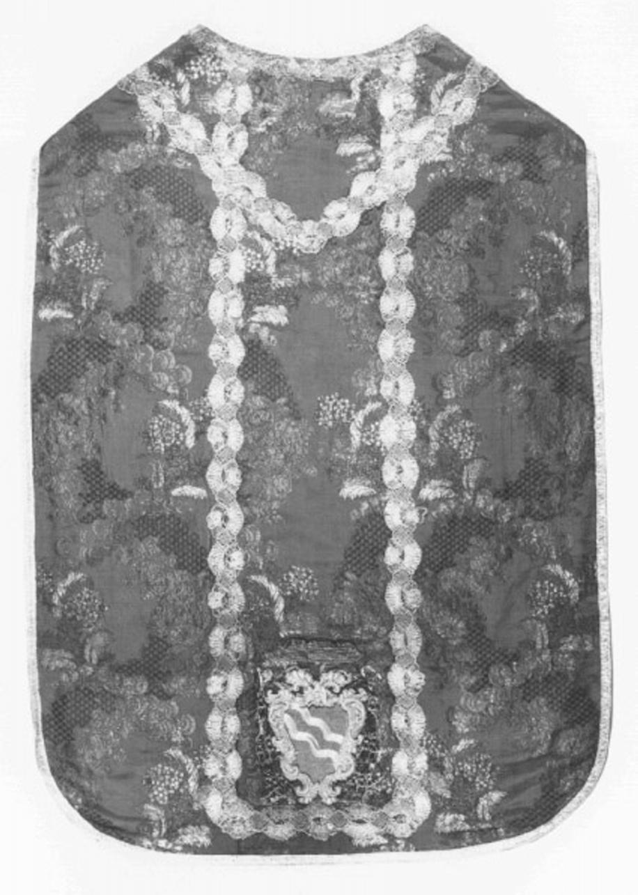 paramento liturgico - ambito veneto (terzo quarto sec. XVIII)
