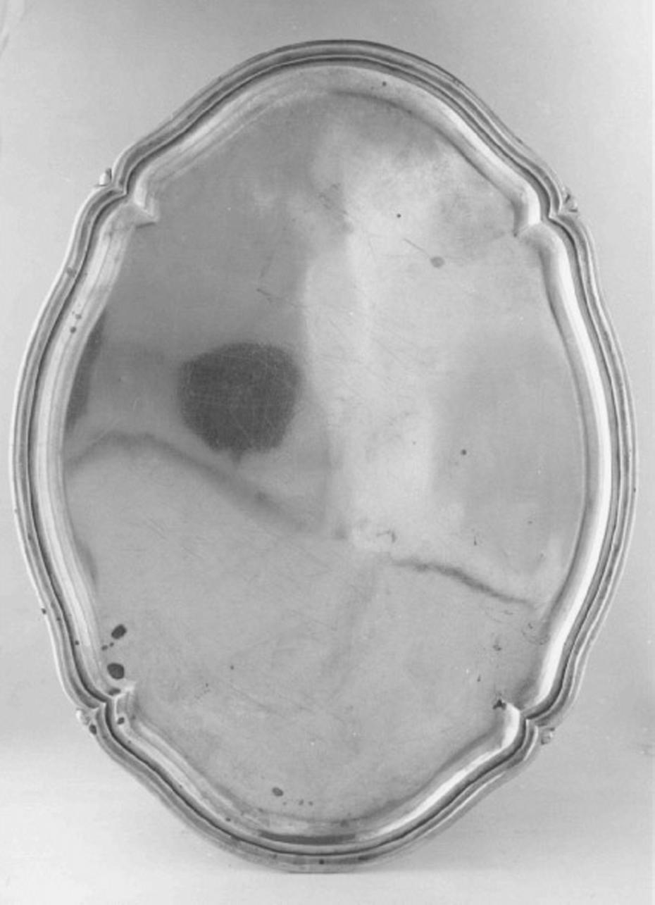 vassoio di A. M (secc. XVIII/ XIX)