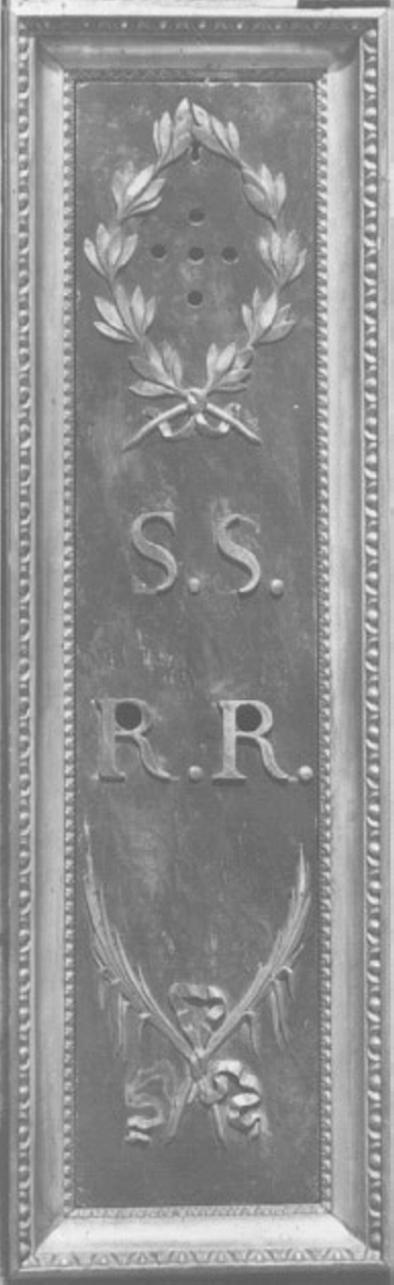 sportello di reliquiario, serie - ambito veneto (sec. XIX)