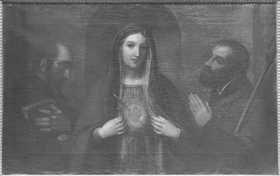 Madonna con Bambino e Santi (dipinto) - ambito veneto (sec. XIX)