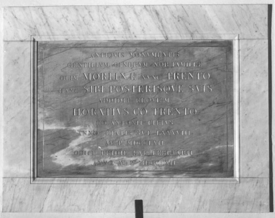 lapide - ambito veneto (prima metà sec. XX)