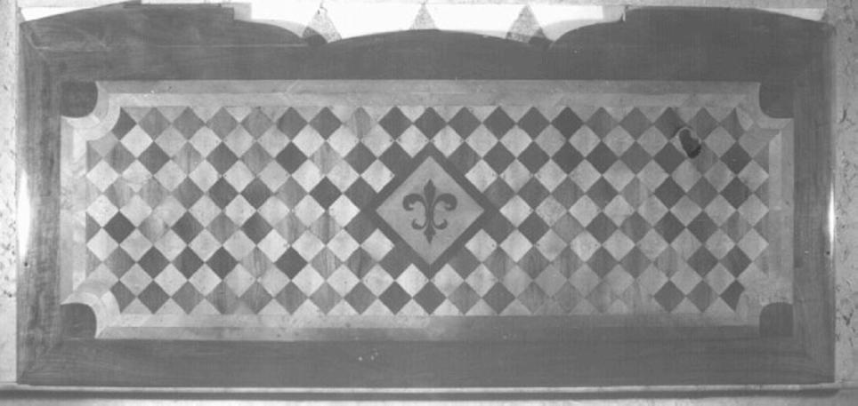 pedana - ambito veneto (prima metà sec. XVIII)