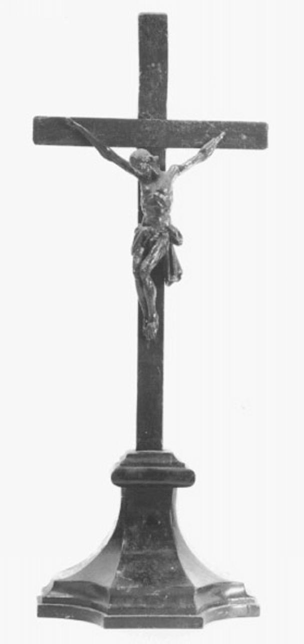 croce da tavolo - ambito veneto (seconda metà sec. XIX)