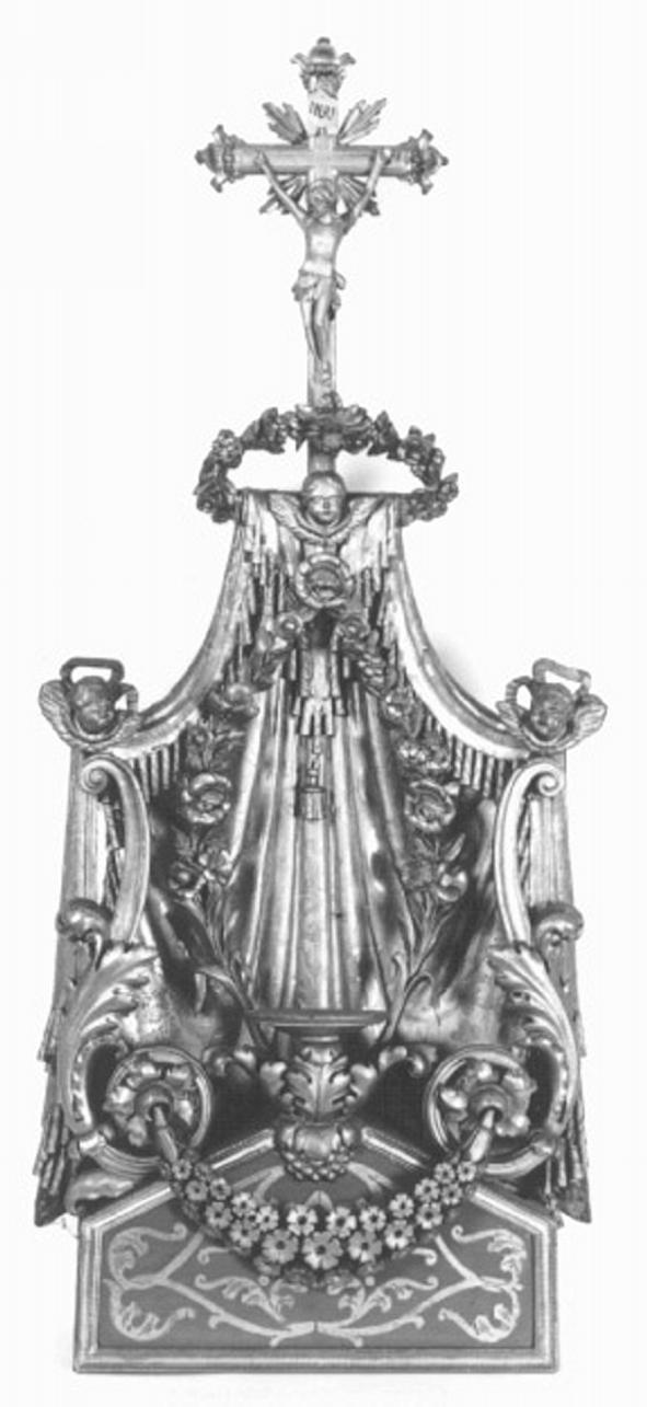 tronetto per esposizione eucaristica - ambito veneto (sec. XIX)