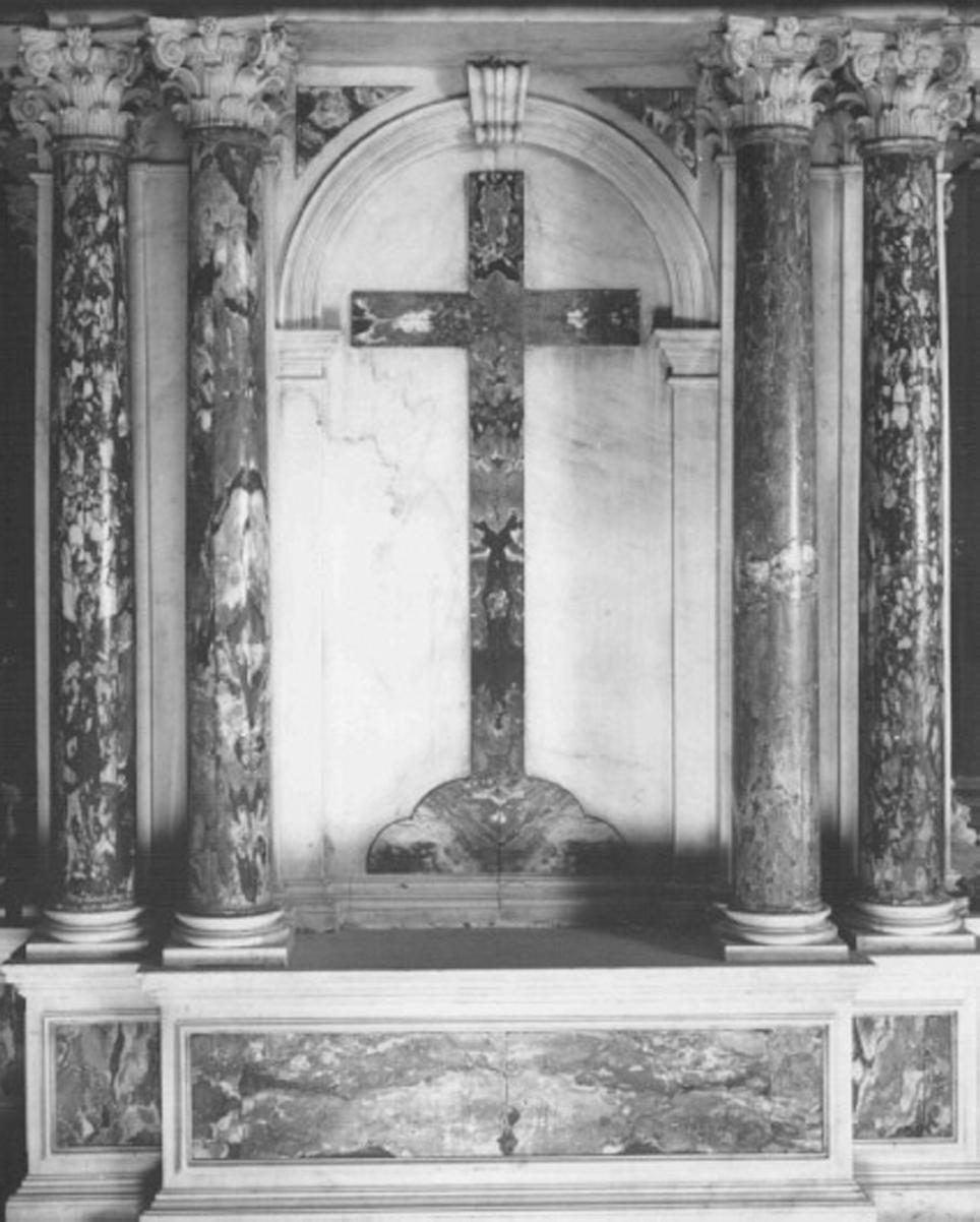 croce (rilievo) di Angeli Domenico, Cerato Domenico (seconda metà sec. XIX)