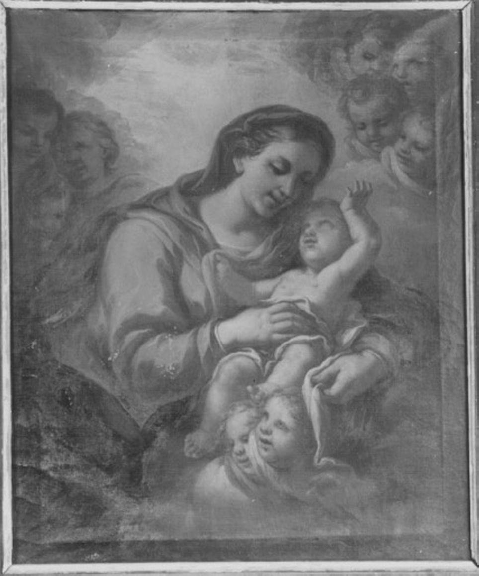 Madonna con Bambino (dipinto) di De Pieri Giovanni Antonio detto Zoppo Vicentino (secondo quarto sec. XVIII)