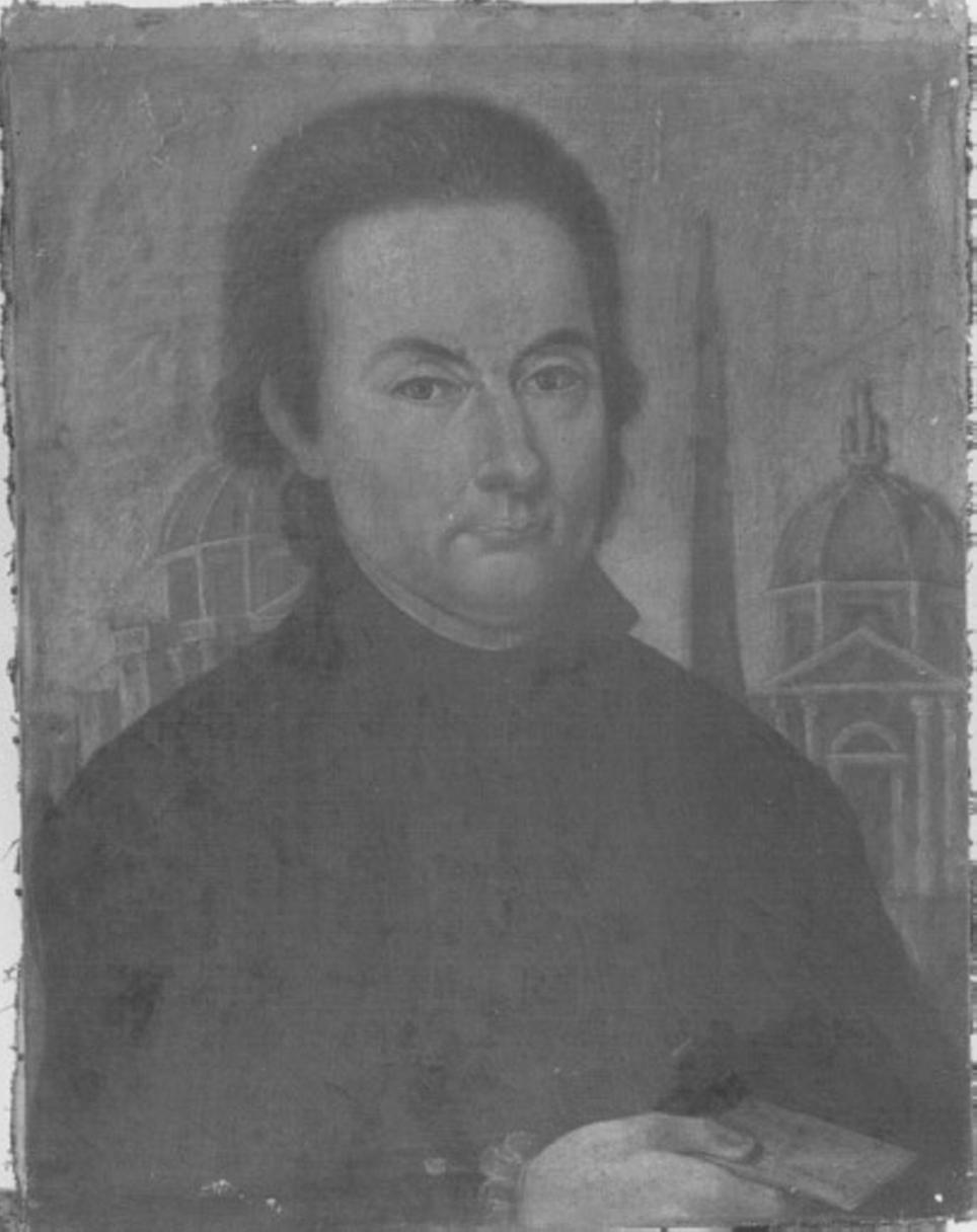 ritratto di ecclesiastico (dipinto) di Parise Francesco (prima metà sec. XVIII)