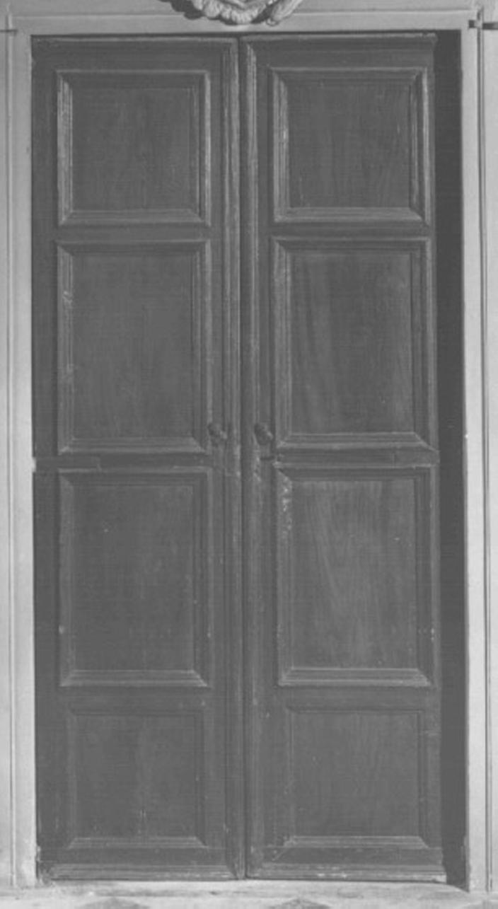 porta - a due battenti di Marinali Francesco (bottega) (sec. XVIII)