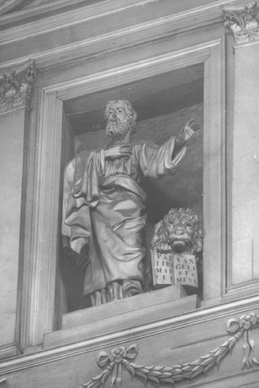 San Marco Evangelista (statua) - ambito veneto (sec. XIX)