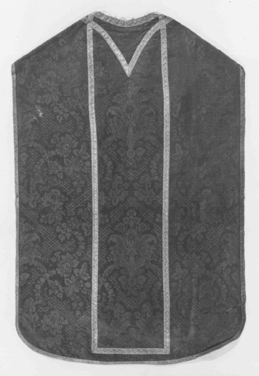 paramento liturgico - ambito veneto (seconda metà sec. XIX)