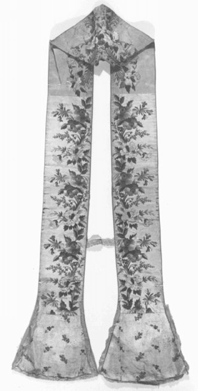 stola - ambito veneto (seconda metà sec. XVIII)