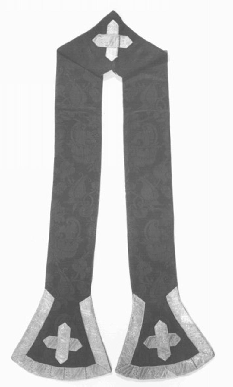 stola - ambito veneto (seconda metà sec. XIX)