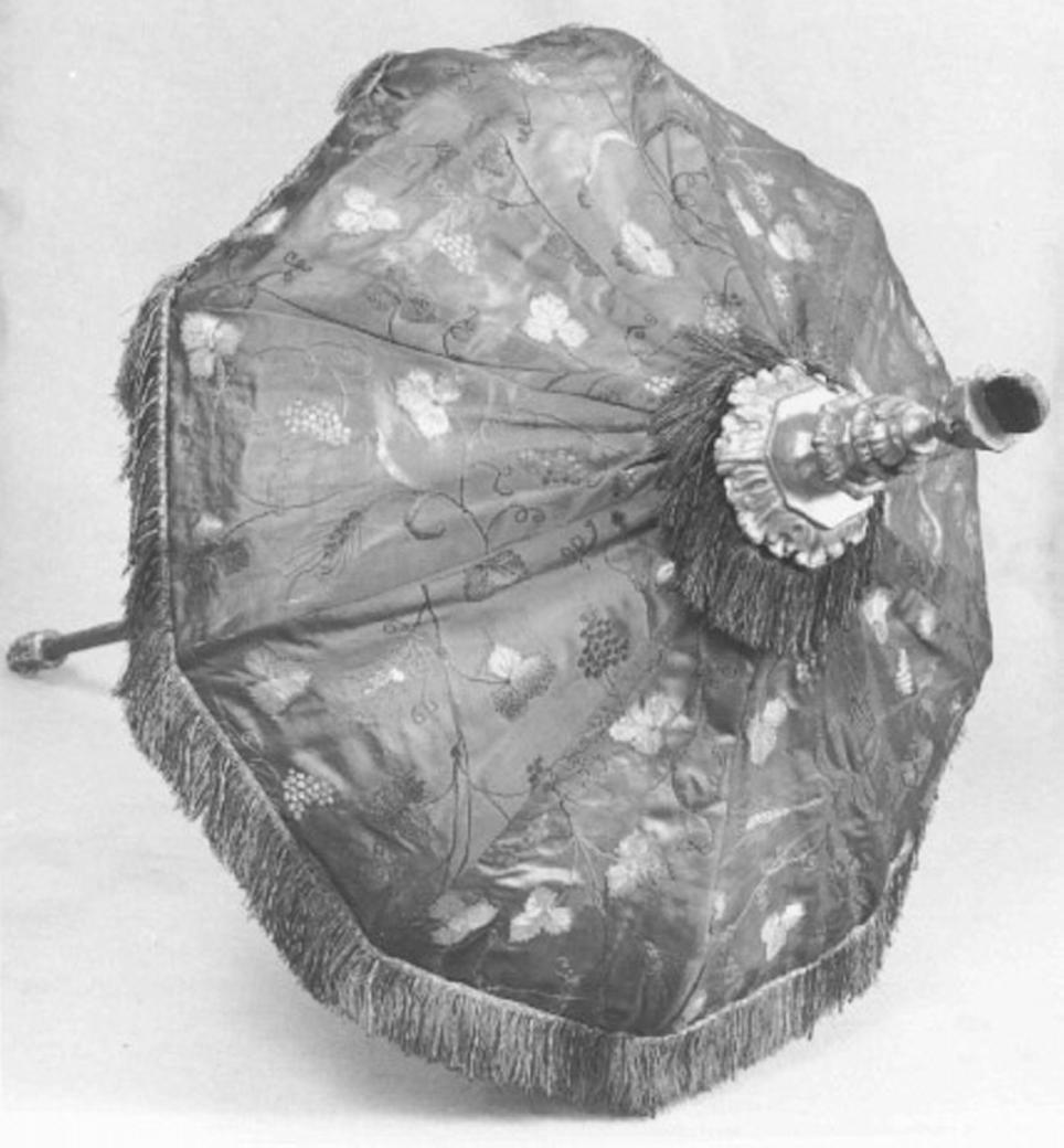 ombrellino processionale - ambito veneto (sec. XVIII)