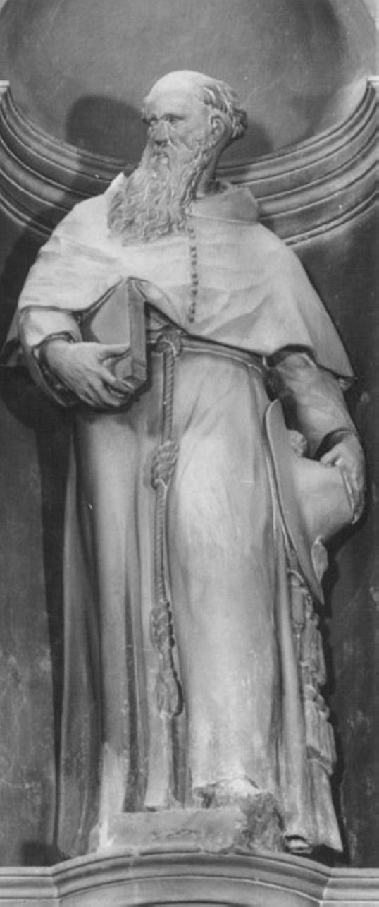San Bonaventura (statua) di Albanese Giovanni Battista (maniera) (primo quarto sec. XVII)