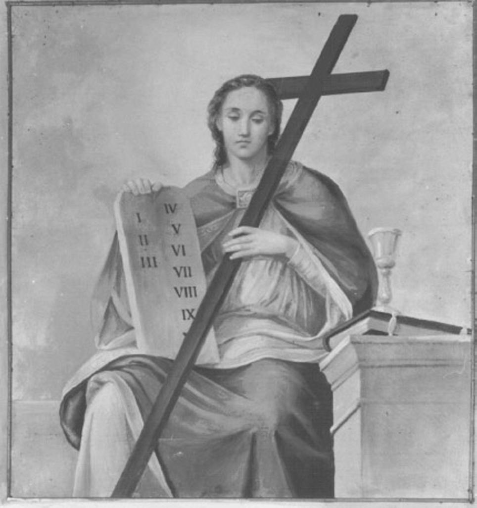 Fede (dipinto) di Tomasini Giuseppe (attribuito) (fine sec. XIX)