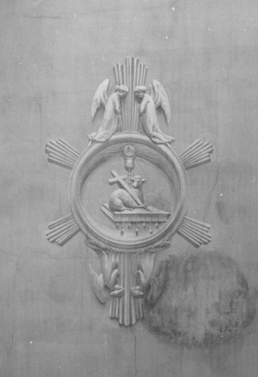 Agnus Dei (dipinto) di Tomasini Giuseppe (attribuito) (fine sec. XIX)