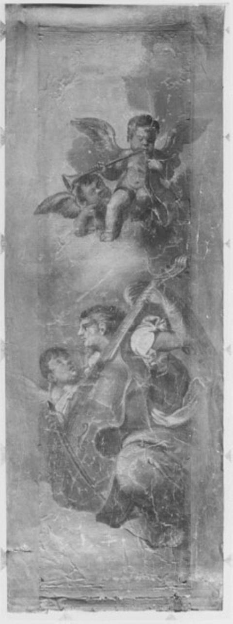 musici (dipinto, serie) di Tomasini Giuseppe (attribuito) (inizio sec. XVIII)