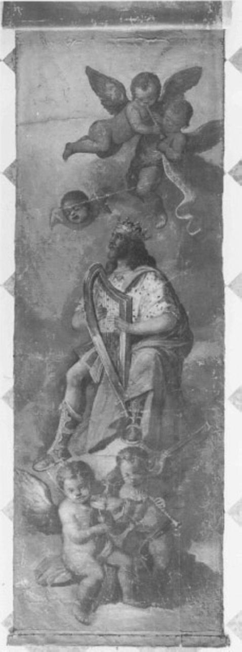 re Davide (dipinto) di Tomasini Giuseppe (attribuito) (inizio sec. XVIII)