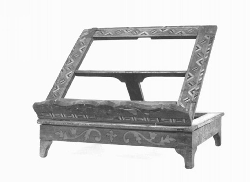 leggio, serie - ambito veneto (seconda metà sec. XIX)