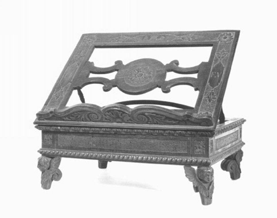 leggio - ambito veneto (sec. XIX)