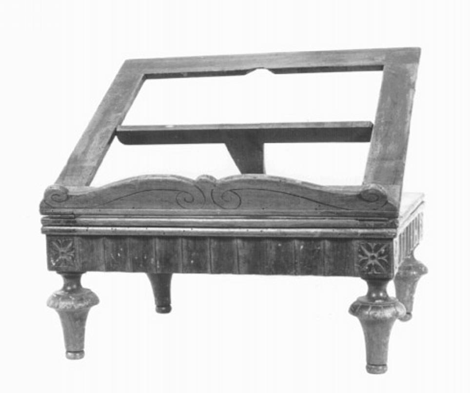 leggio - ambito veneto (sec. XIX)