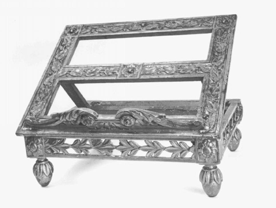 leggio, serie - ambito veneto (seconda metà sec. XVIII)