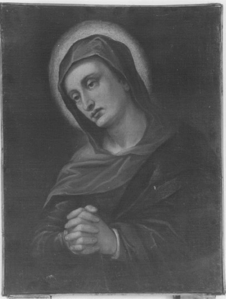 Santa (dipinto) di Maganza Alessandro (maniera) (secc. XVII/ XVIII)