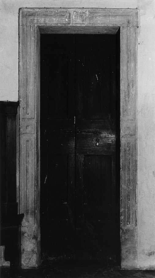 mostra di porta - ambito veneto (sec. XVIII)