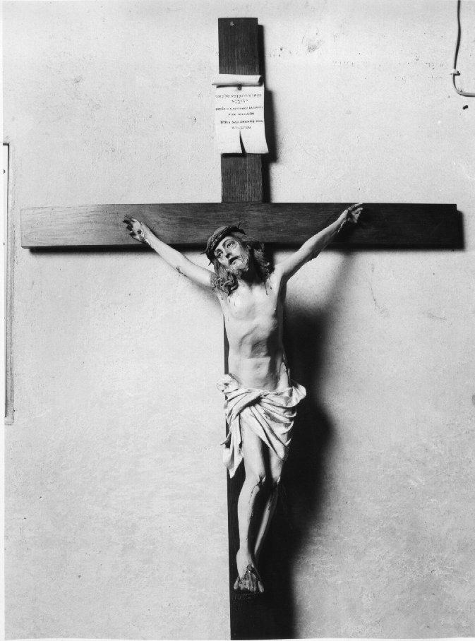 Cristo crocifisso (scultura) - ambito veneto (seconda metà sec. XVIII)